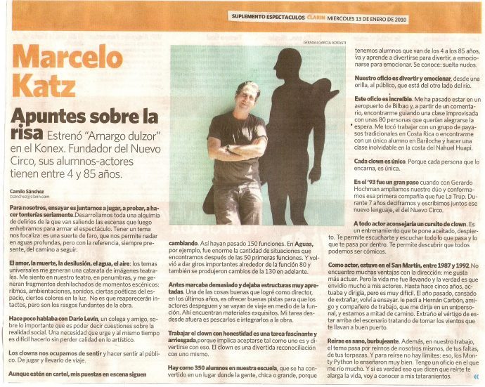 Clarín — Amargo Dulzor